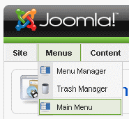 Joomla Menu System